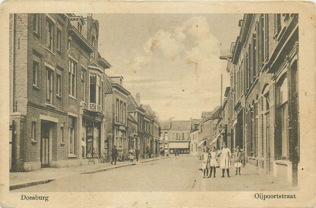 701-132-029 Doesburg Oijpoortstraat, Ophalen of Verzenden, Voor 1920, Gelderland