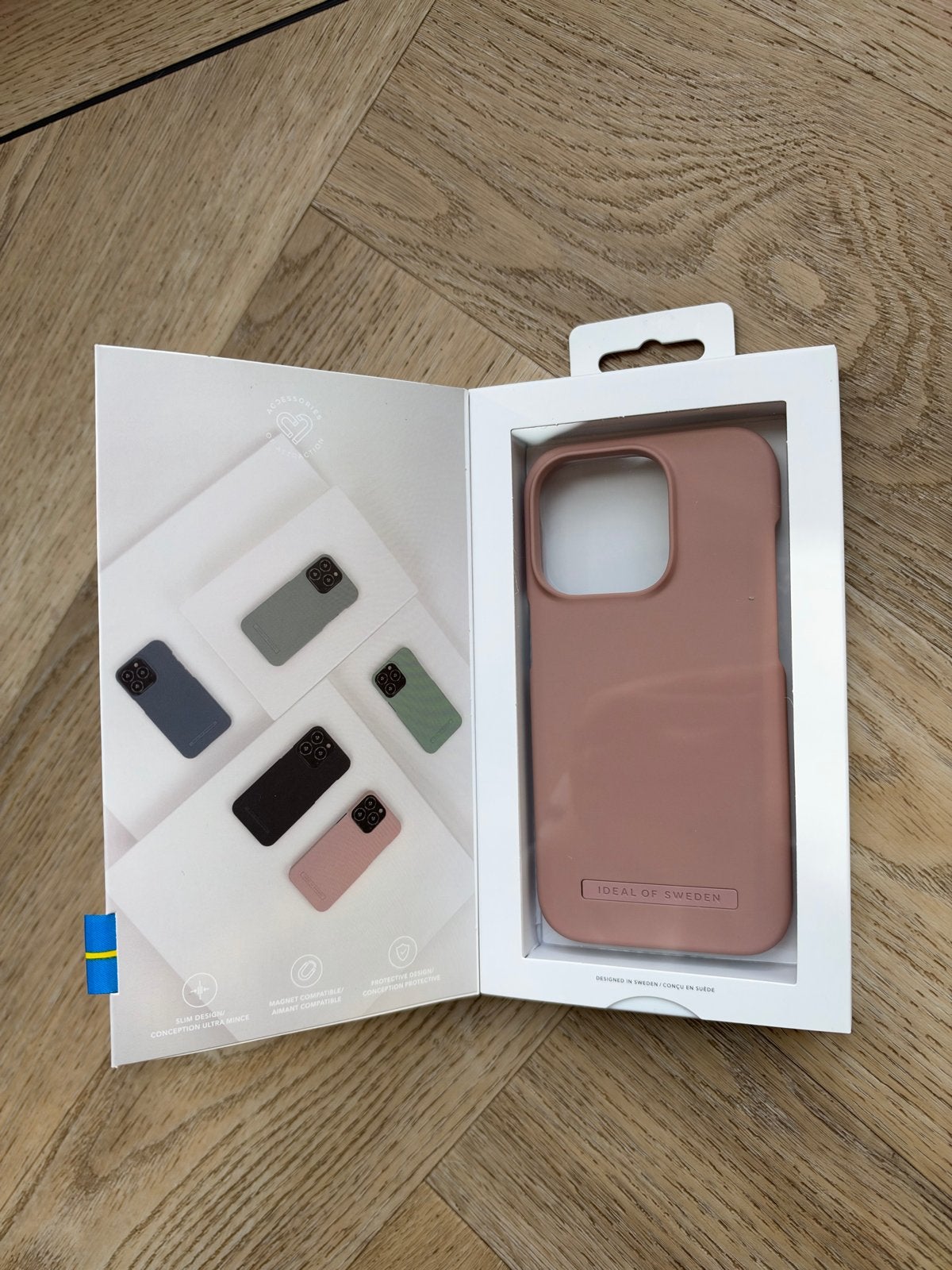 Ideal of Sweden iPhone 14 Pro Hoesje - Blush Pink, Telecommunicatie, Kunststof, MagSafe, IPhone 14 Pro, Nieuw