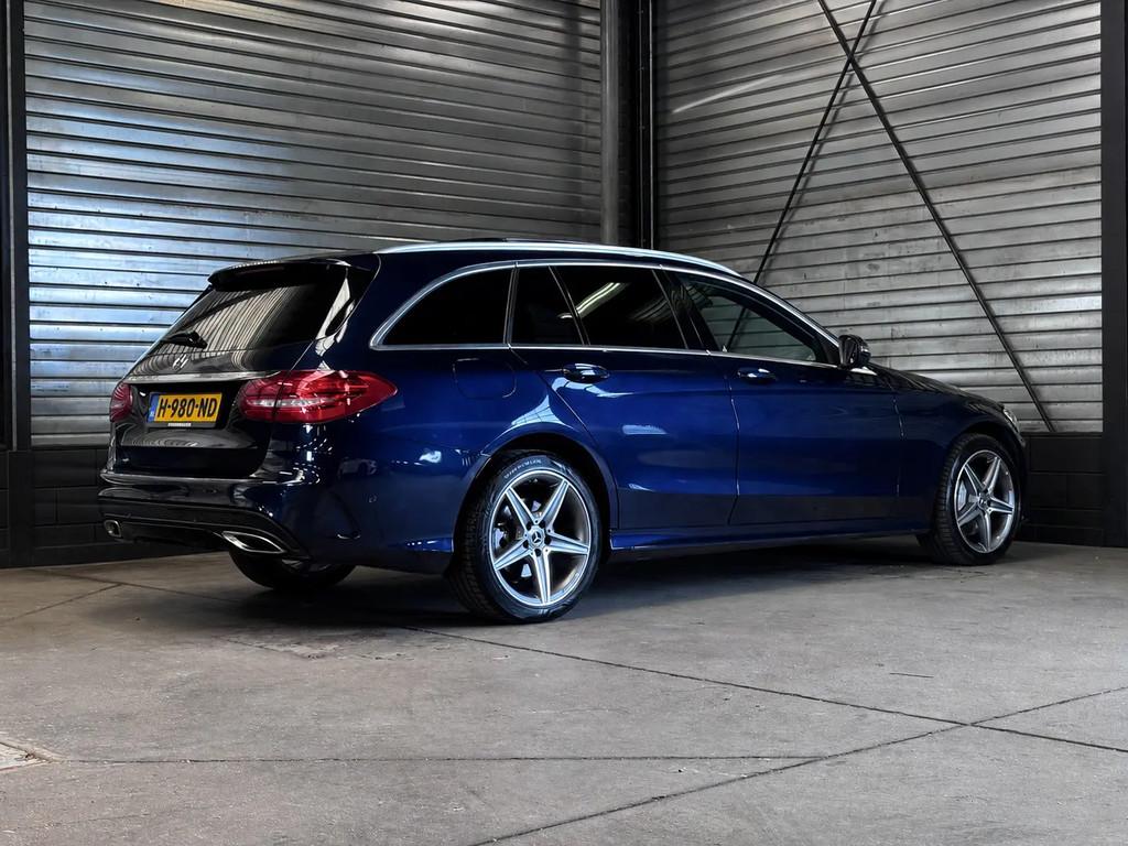 Mercedes-Benz C-Klasse Estate 400 4MATIC Premiu € 29.995,0, Blauw, 2996 cc, Leder, Vierwielaandrijving