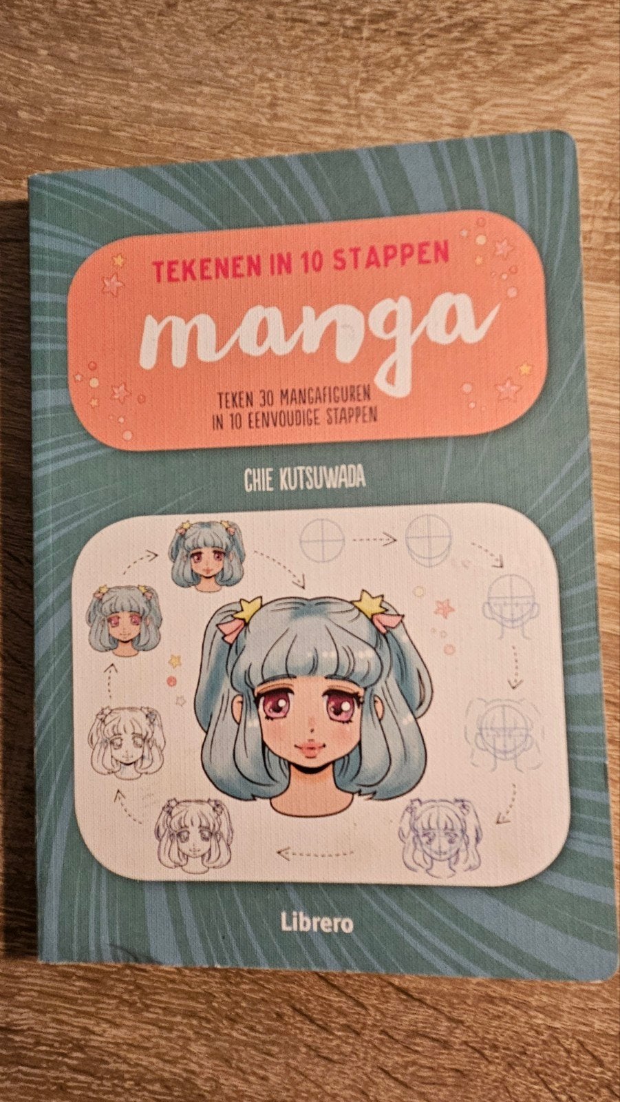 Teken in 10 stappen manga: Leer mangafiguren tekenen, Ophalen of Verzenden, Zo goed als nieuw, Boek of Gids