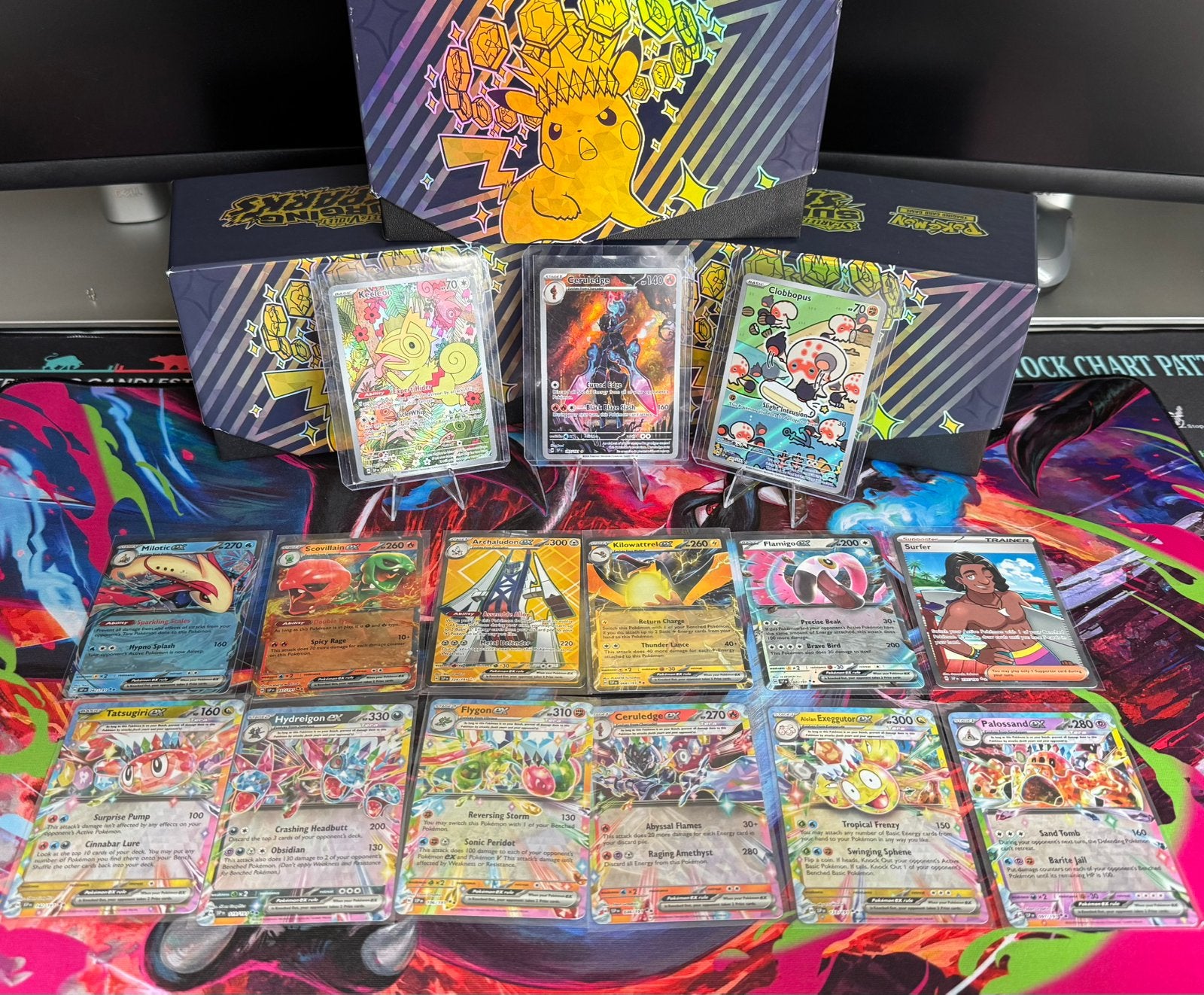 Surging Sparks Bulk + Hits (SSP), Verzenden, Zo goed als nieuw, Meerdere kaarten