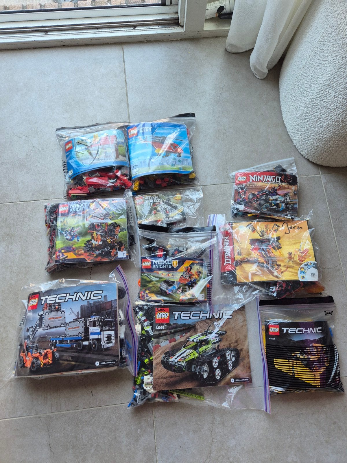 Partij complete LEGO sets Technic, City, Ninjago, Star War, Kinderen en Baby's, Speelgoed | Duplo en Lego, Overige thema's, Compleet