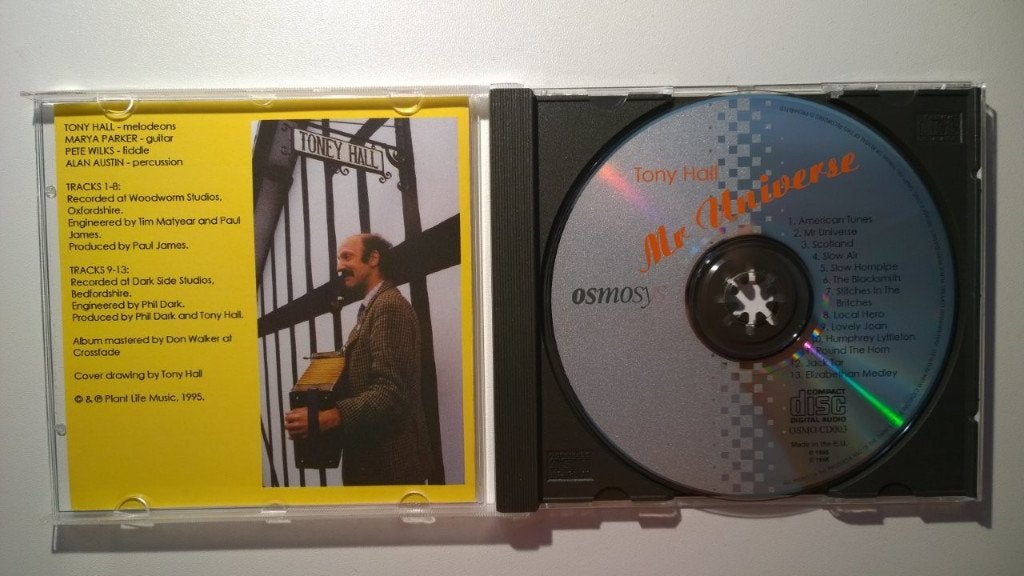Tony Hall - Mr Universe, Ophalen of Verzenden, Zo goed als nieuw, Album