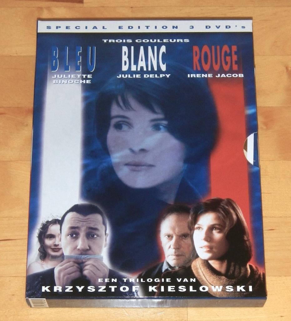 3 dvd - Trois Couleurs - Krzysztof Kieslowski - Frankrijk, Alle leeftijden, Ophalen of Verzenden, Zo goed als nieuw, Overige gebieden