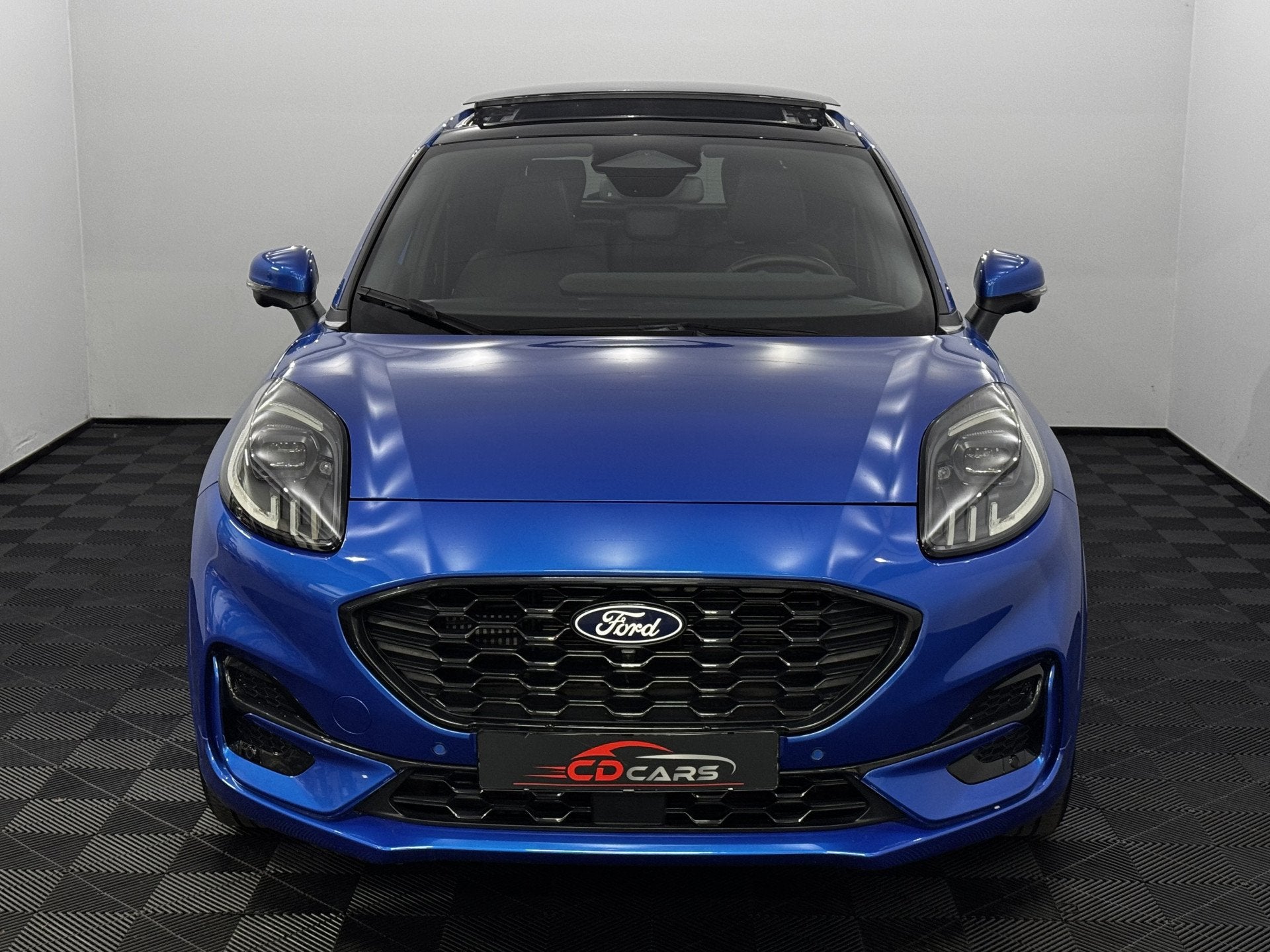 Ford Puma 1.0 EcoBoost Hybrid ST-Line X 155PK Pano, Half led, Auto's, Leder en Stof, Automatische klimaatregeling, Bedrijf, 155 pk