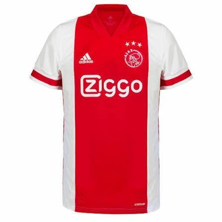Officieel Ajax thuisshirt 2020-2021 maat 176 – z.g.a.n., Sport en Fitness, Maat XS of kleiner, Ophalen of Verzenden, Zo goed als nieuw