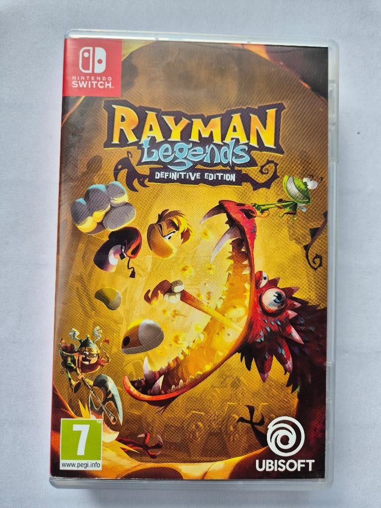 RAYMAN LEGENDS definitive edition, Gebruikt, 1 speler, Racen en Vliegen, Ophalen of Verzenden