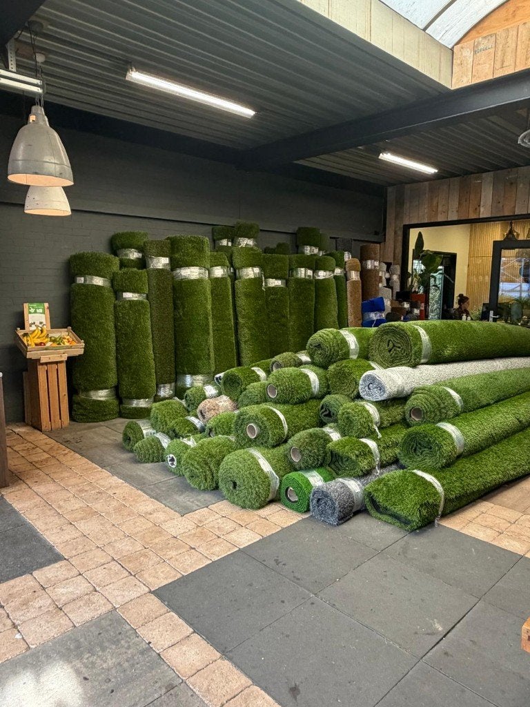 4 Meter Kunstgras Restanten Nu 15% EXTRA Coupon Korting, Ophalen of Verzenden, Nieuw, 20 m² of meer, Kunstgras