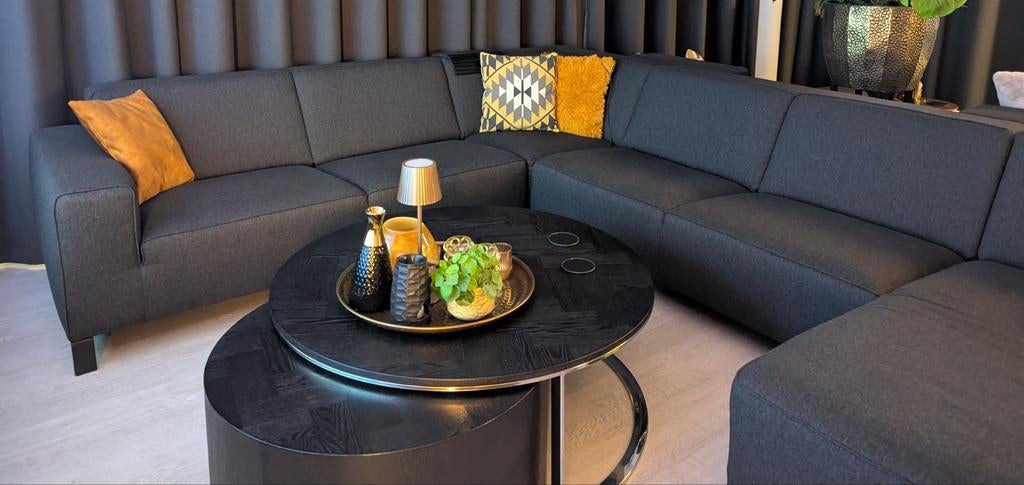 Torino U-bank, 4 jaar oud - Comfortabele en ruime bank, Ophalen, Gebruikt, Hoekbank, 300 cm of meer