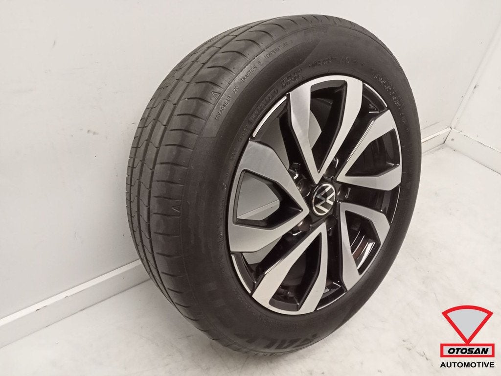VW Golf 8 Velg Galway Origineel + band 5H0601025AC 5x112, Gebruikt, Volkswagen, Volkswagen AG, Berliner Ring 2
38440  Wolfsburg, DE