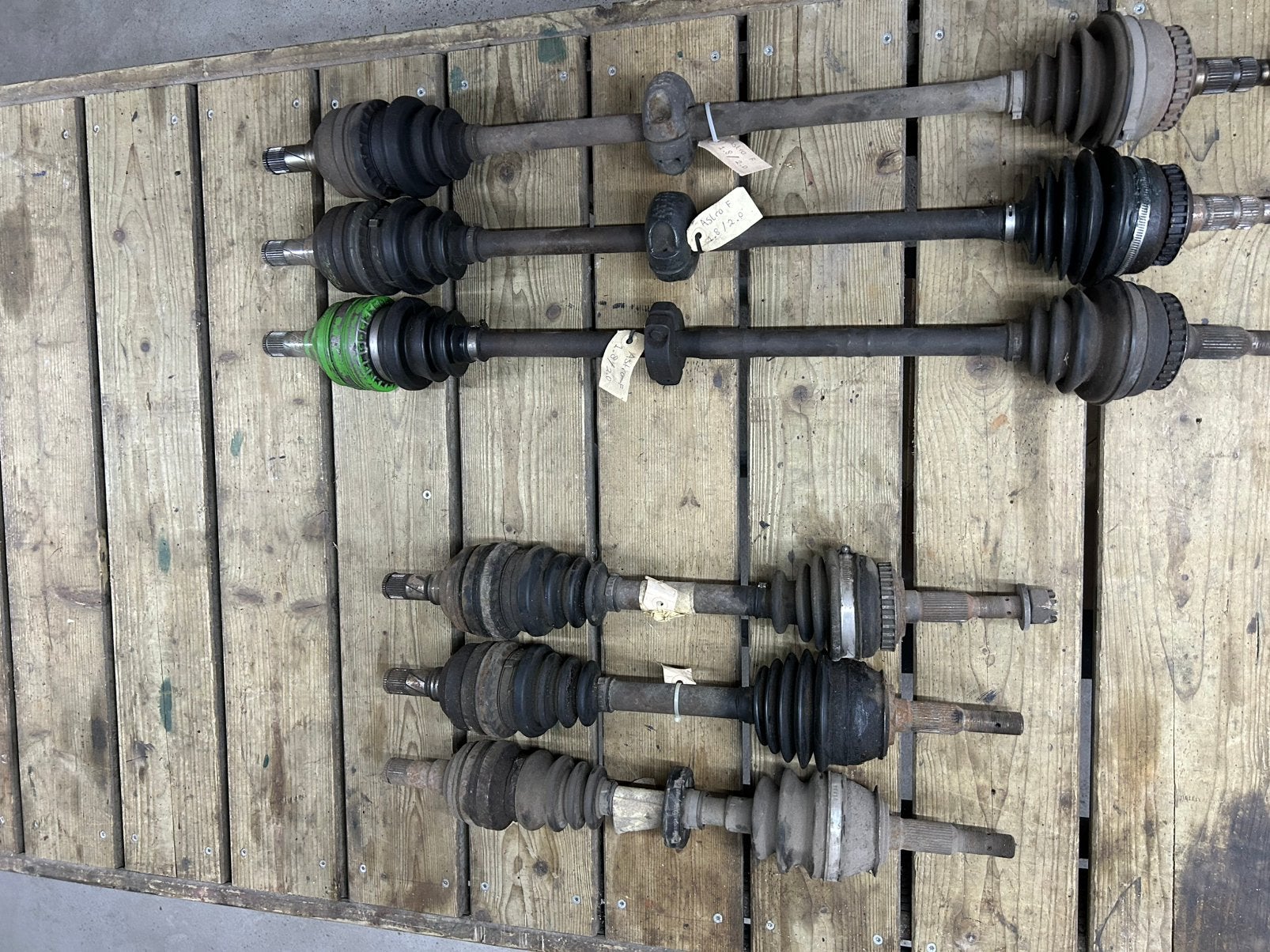 Opel astra f aandrijfassen, c18xe, c20ne,c20xe., Auto-onderdelen, Ophalen, Opel