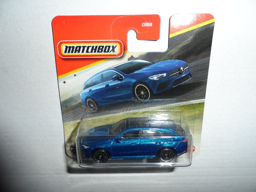 Matchbox 2020 Mercedes-Benz CLA Shooting Brake (blauw) 1:64, Hobby en Vrije tijd, Modelauto's | Overige schalen, Ophalen of Verzenden