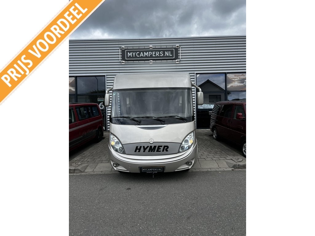Hymer S 800 6 cil. 184 pk automaat, Automaat, Chemisch toilet, ABS, Vloeistofverwarming