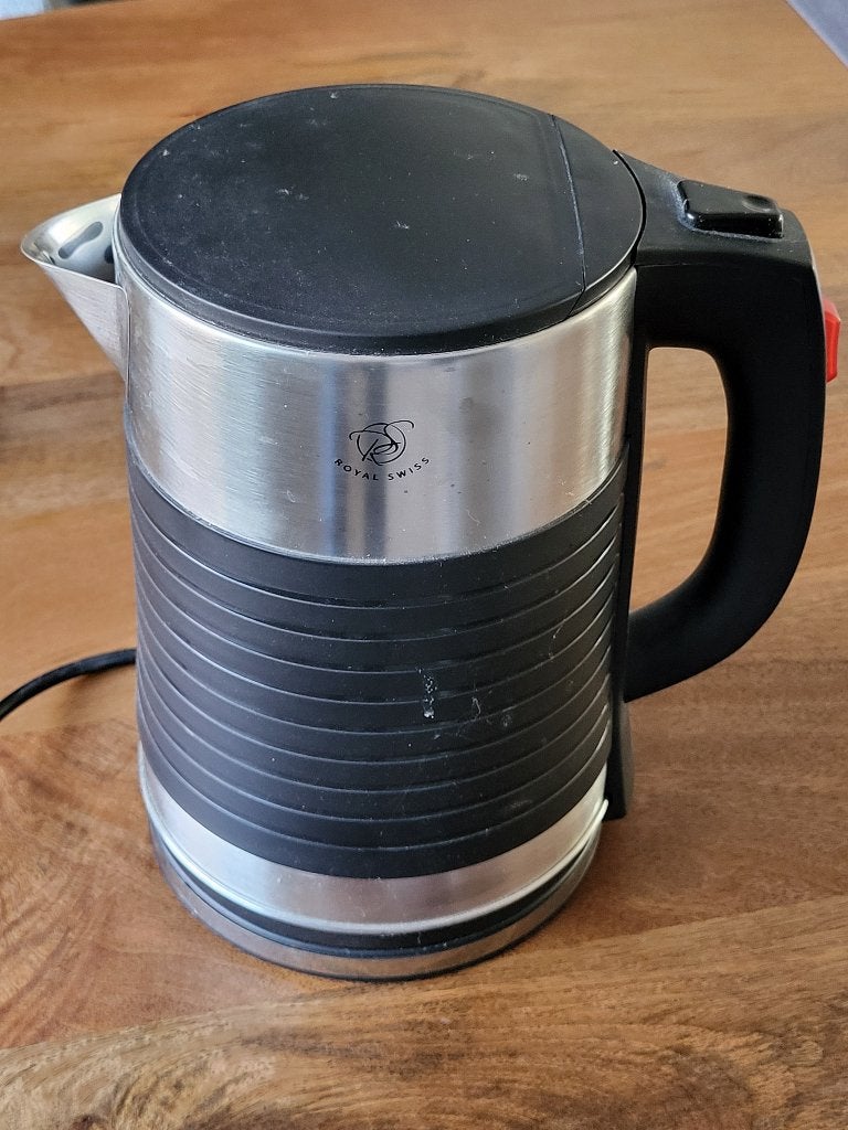 Waterkoker groot, 1 tot 2 liter, Ophalen of Verzenden, Gebruikt