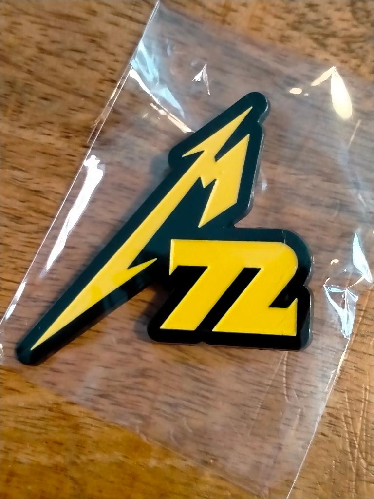 Metallica 72 seasons PIN tour m72 NIEUW RARE Metal rock, Ophalen of Verzenden, Nieuw