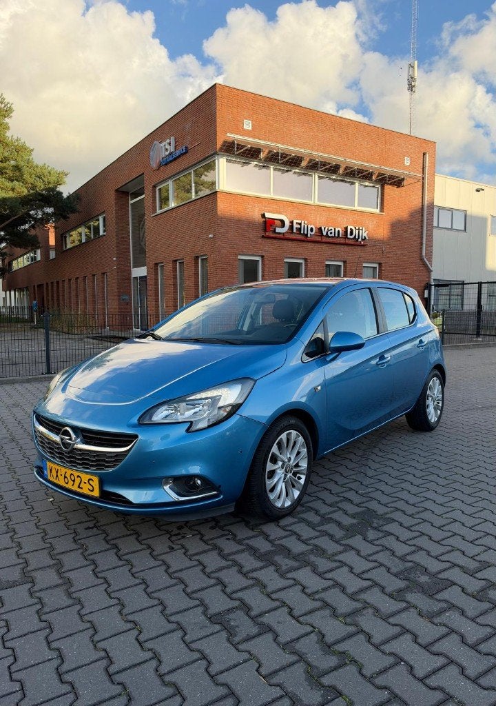 Opel Corsa 1.4 - 2016 - AUTOMAAT - 92.684 KM, Auto's, 4 cilinders, Blauw, Origineel Nederlands, Particulier