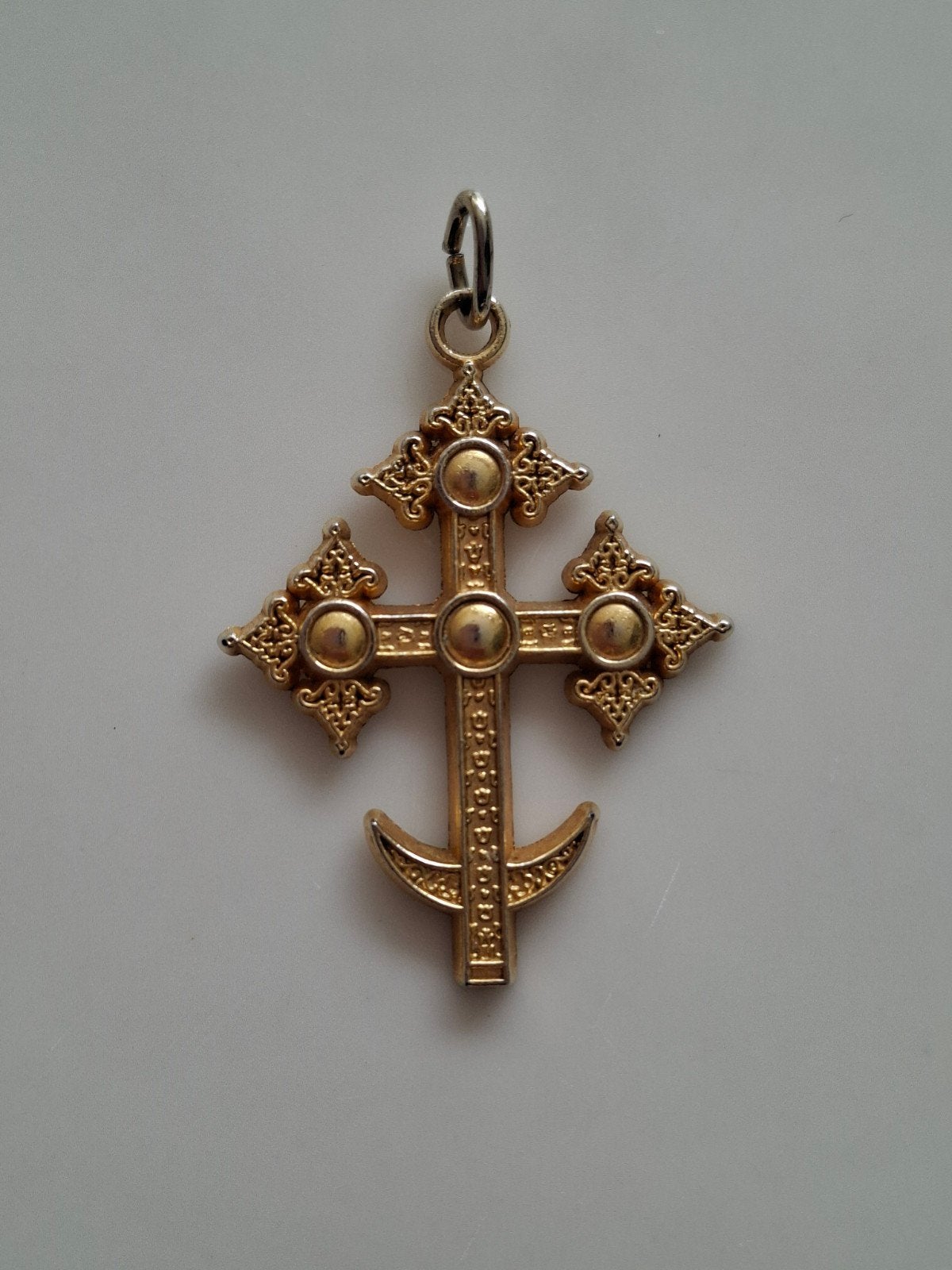 Byzantijns kruis, Overige materialen, Verzenden, Zo goed als nieuw, Kruis of Symbool