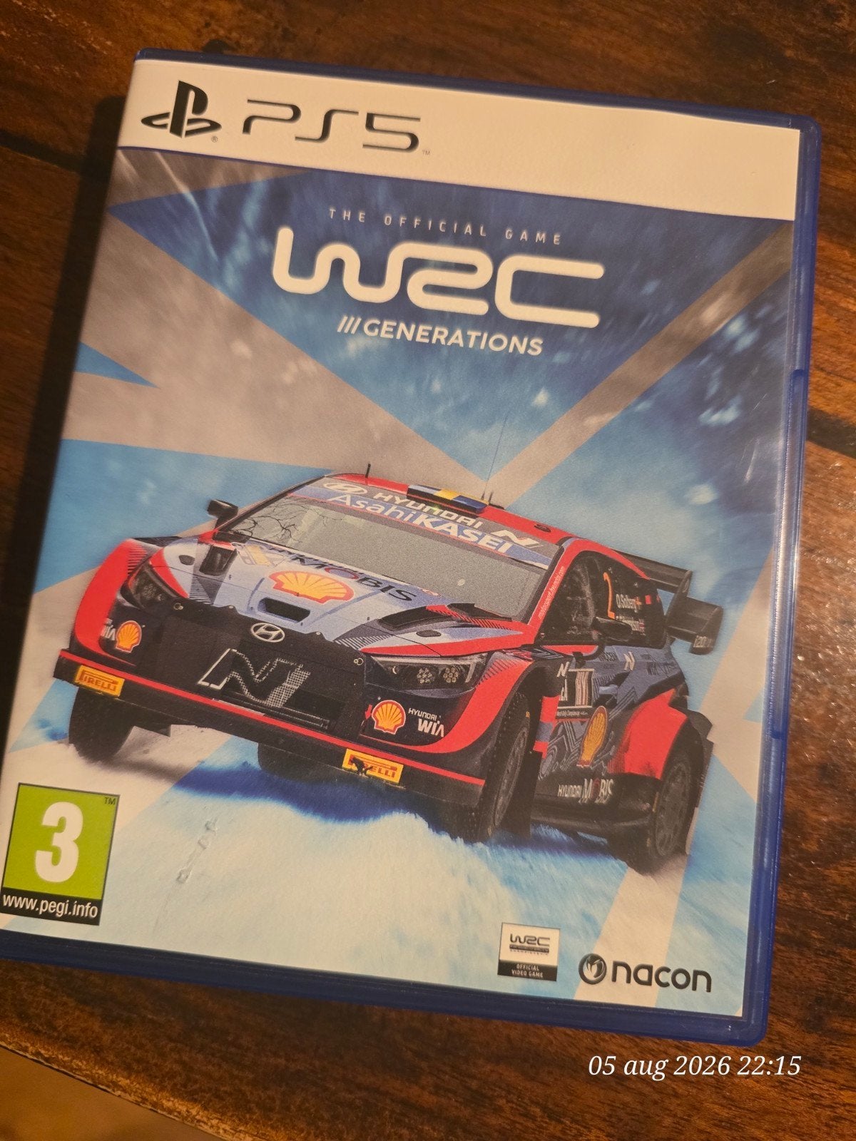 WRC Generations PS5 - Rally Race Game, Ophalen of Verzenden, Zo goed als nieuw
