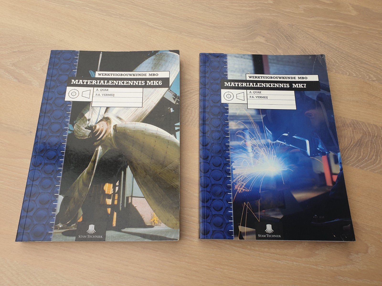 Materialenkennis MKB 6 & 7 - Werktuigbouwkunde MBO, Boeken, A. Quak, P.A. Vermeij, Ophalen of Verzenden, Zo goed als nieuw, Werktuigbouwkunde