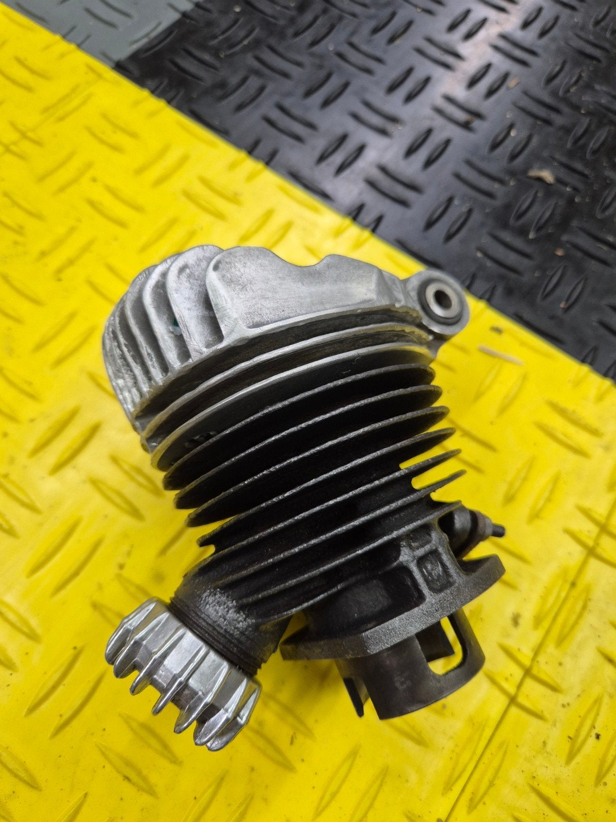 Sachs 50cc origineel cilinderset met uitlaatring en pijp, Ophalen of Verzenden, Gebruikt, Blok