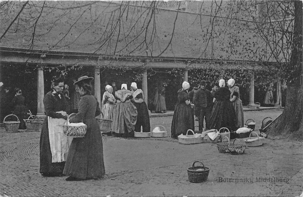 388-425-045 Middelburg Botermarkt, Verzenden, Voor 1920, Zeeland
