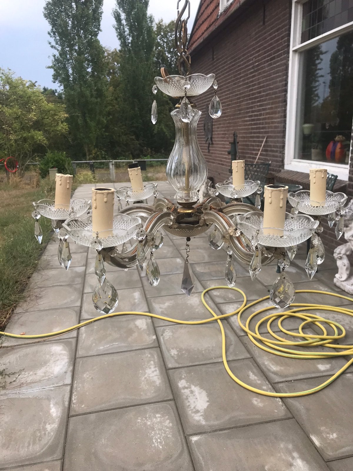 Kleine kroonluchter, Huis en Inrichting, Ophalen, Zo goed als nieuw