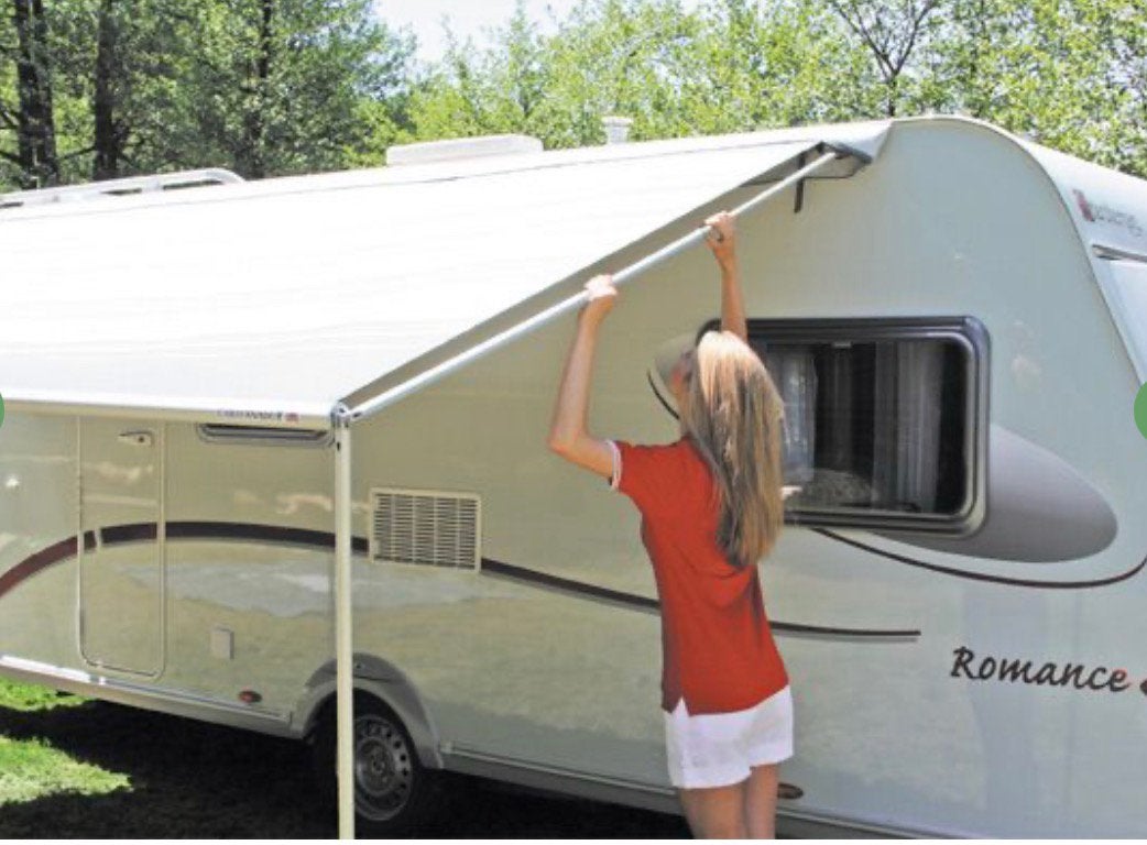 Caravanstore Fiamma Zak luifel voor caravan 225 cm breed, Ophalen, Zo goed als nieuw, Fiamma