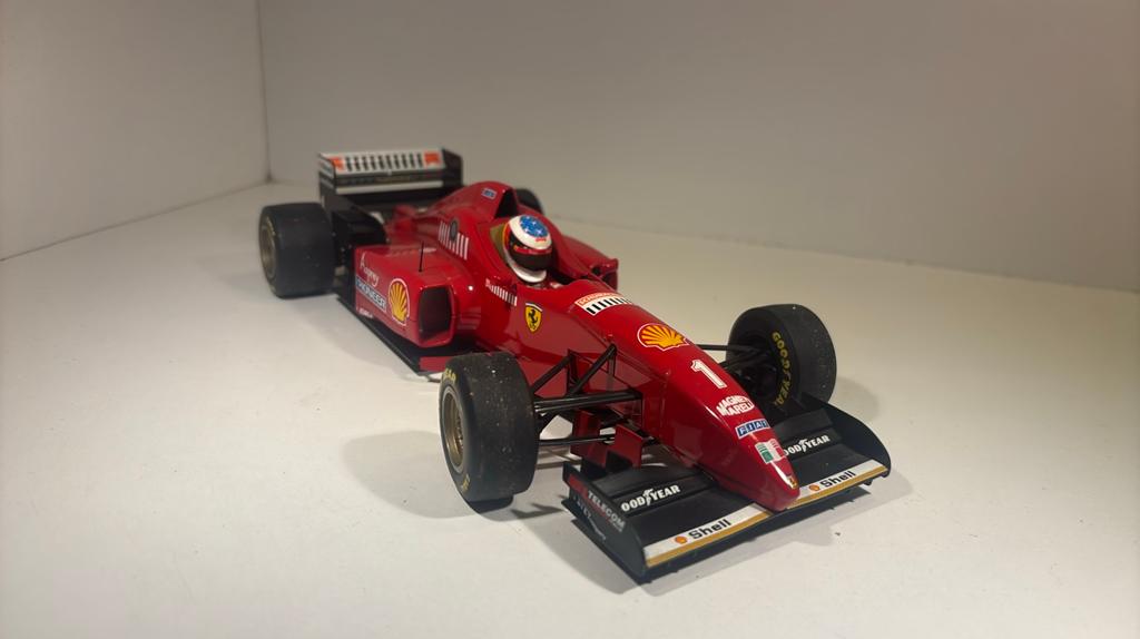 F1 ferrari f310 m.Schumacher 1996 MINICHAMPS 1.18, Hobby en Vrije tijd, Ophalen of Verzenden, MiniChamps, A, A