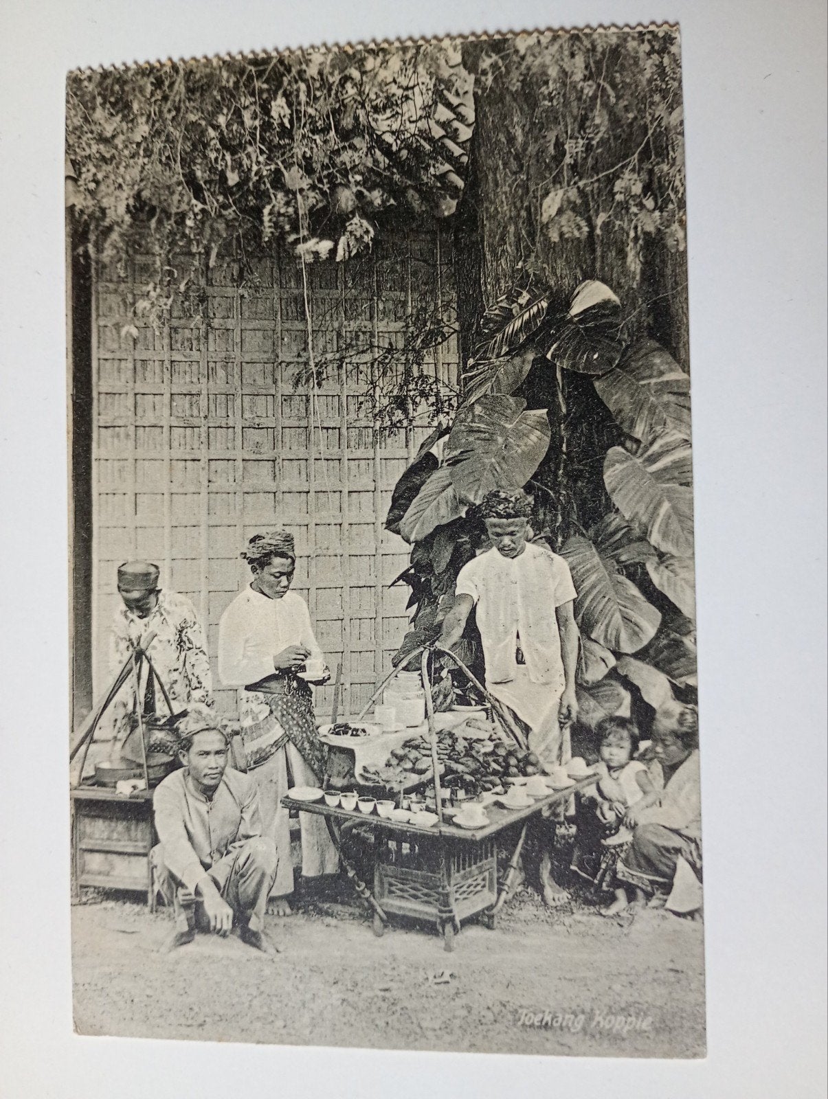Nederlands Indië Toekang Koppie 1912, Ophalen of Verzenden, Voor 1920, Gelopen, Buiten Europa