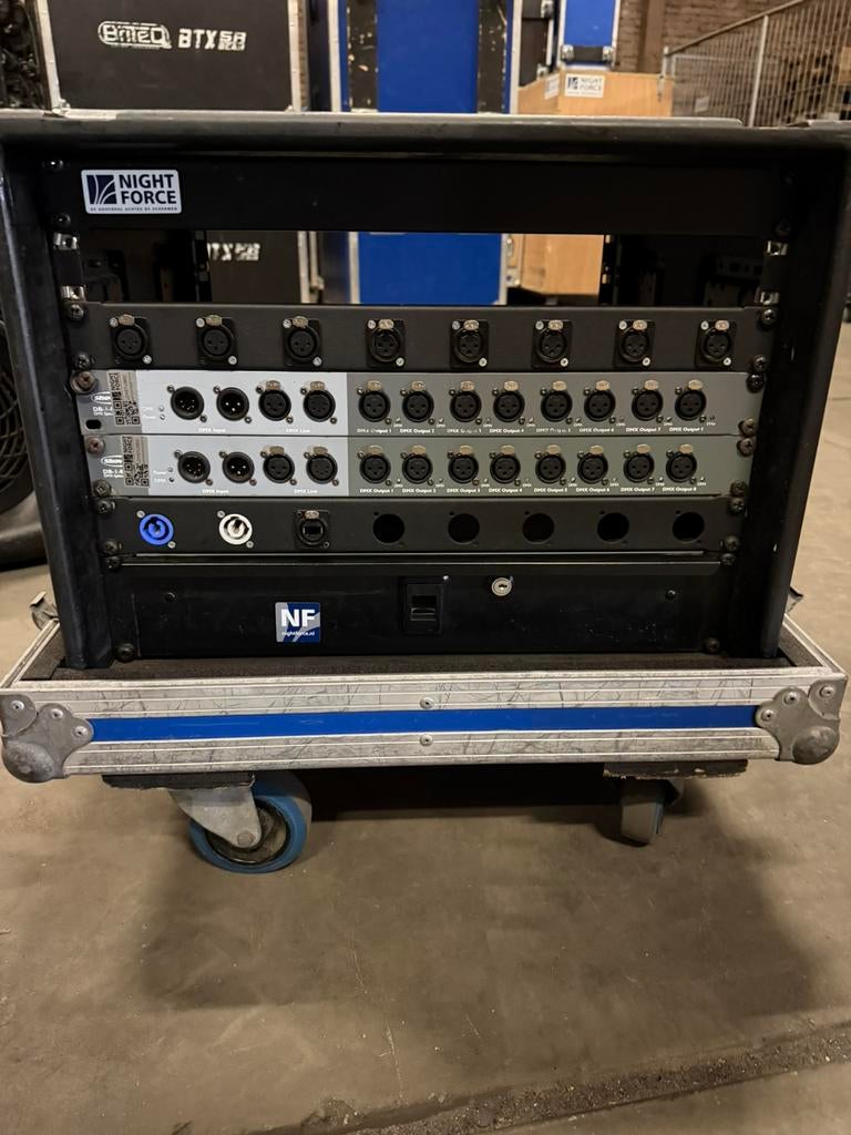 Briteq dmx stagerack, Gebruikt, Overige typen, Briteq, Office@switchrental.nl