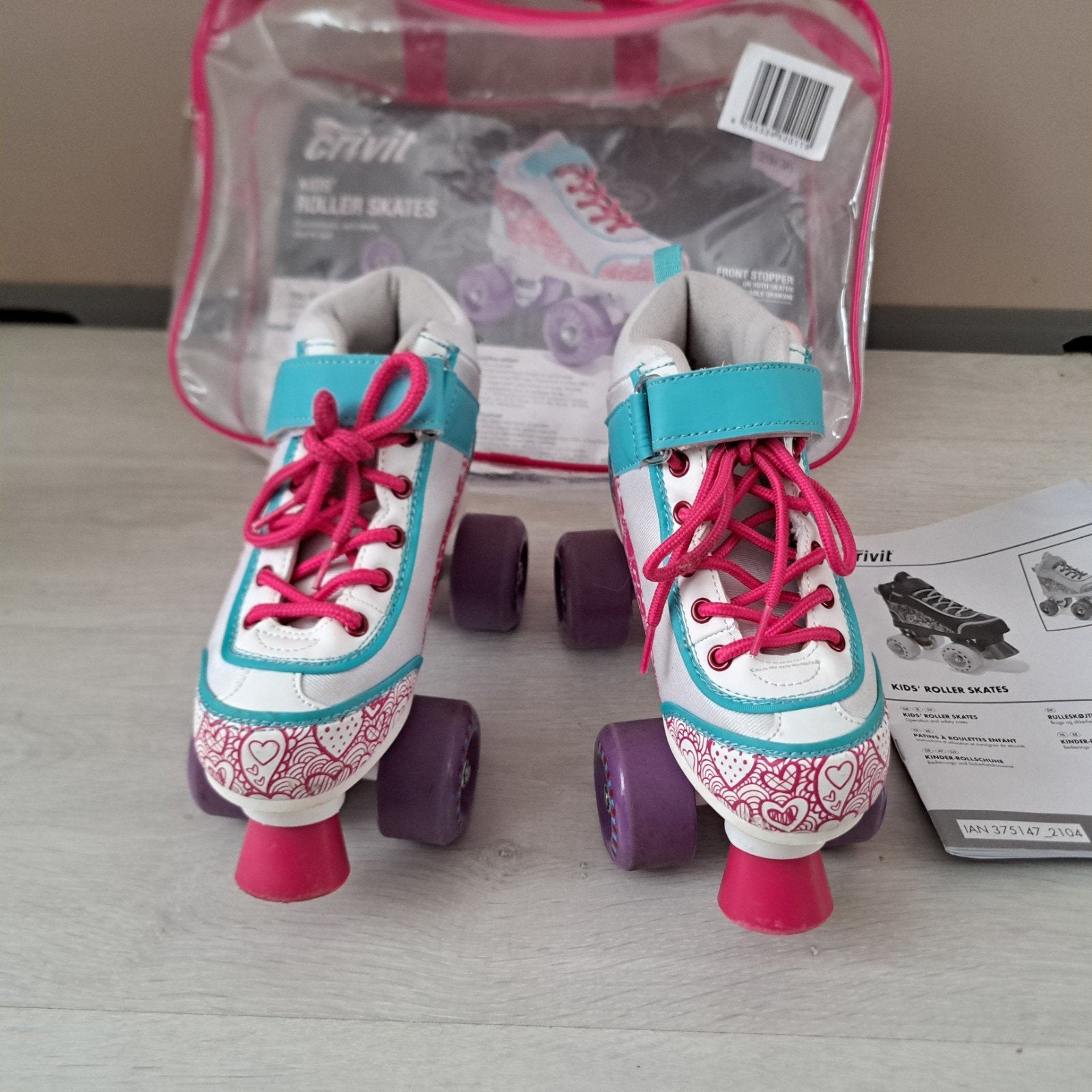 Crivit meiden rolschaatsen maat 29/30, Ophalen of Verzenden, Gebruikt, Kinderen