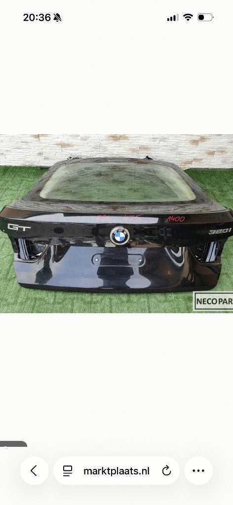 BMW 3 SERIE F34 GT 475 ACHTERKLEP, Ophalen of Verzenden, BMW, Achterklep