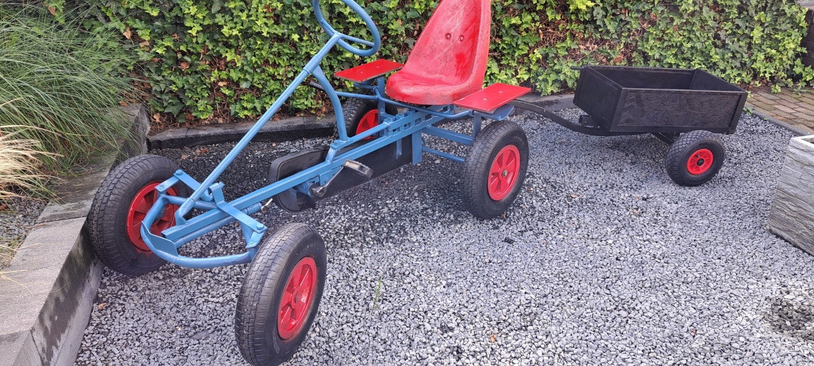 mamoet skelter met gloednieuwe achterbak, Kinderen en Baby's, Ophalen, Nieuw, Mammoet, Met kar of aanhanger