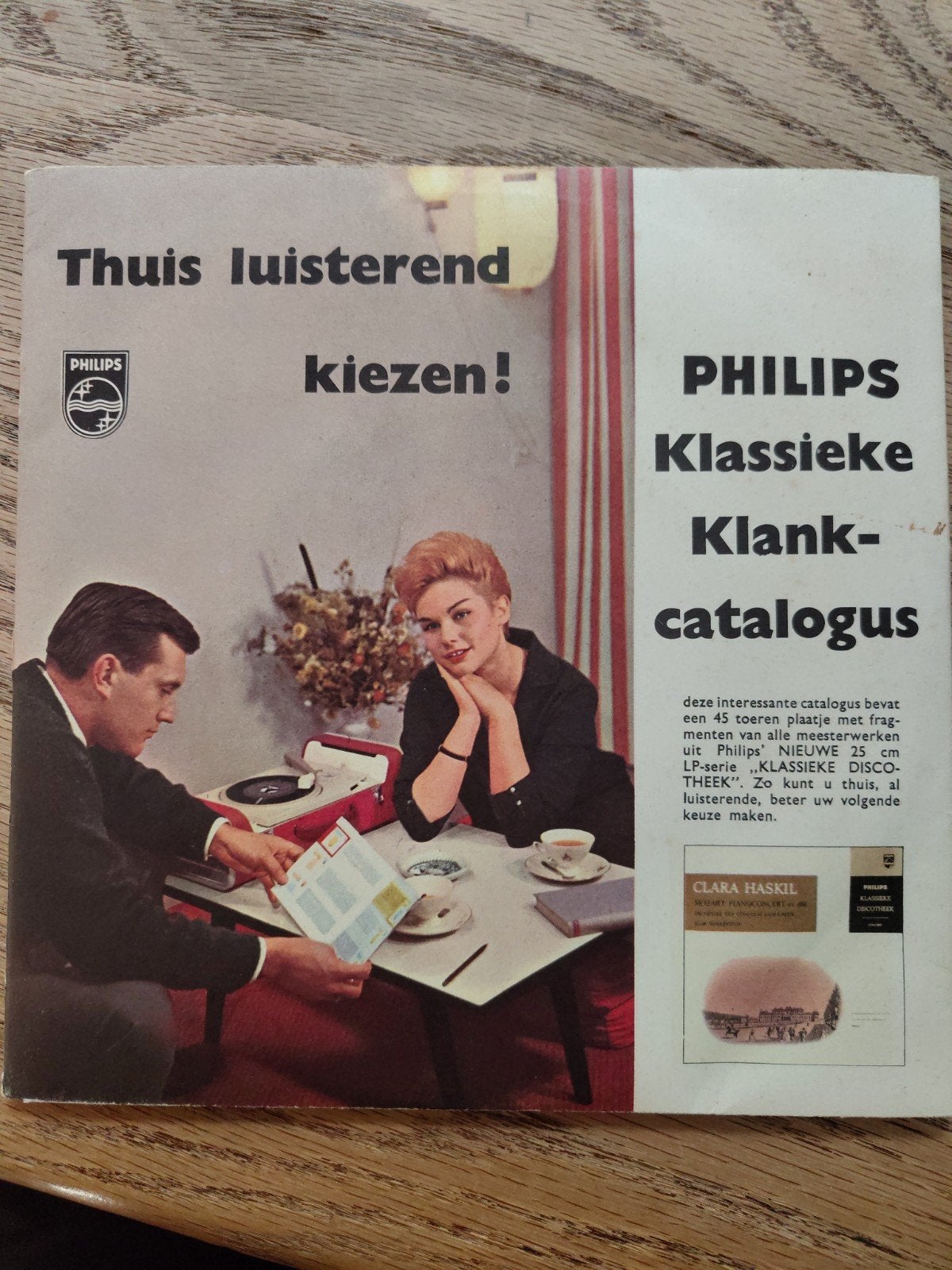 Philips Klassieke Klank-catalogus - Vintage Platen, Ophalen of Verzenden, Gebruikt
