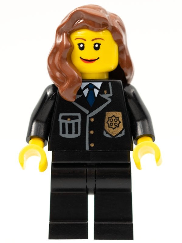 Lego Town City Police Vrouw CTY0241, City, Lego, Ophalen of Verzenden, Zo goed als nieuw