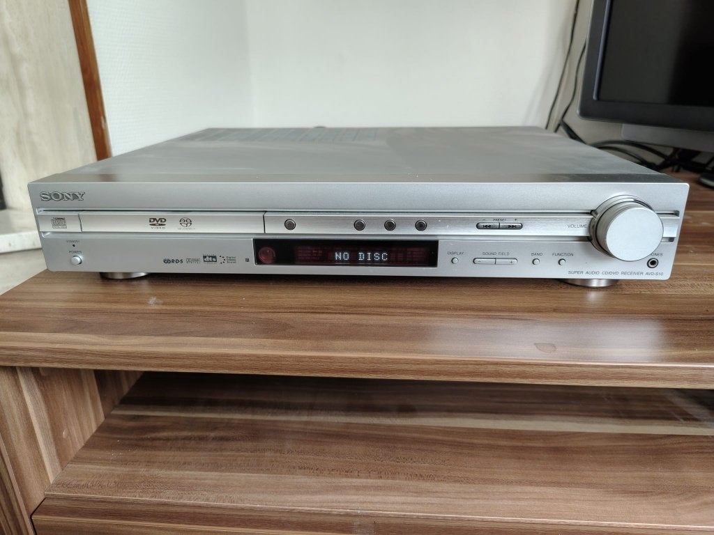 Sony Super Audio CD/DVD Receiver AVD-S10 compleet, Audio, Tv en Foto, Dvd-spelers, Ophalen, Gebruikt, Dvd-speler, Sony