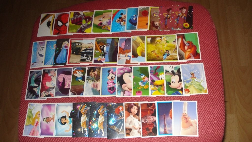 DISNEYLAND PARIS PLAATJES / STICKERS ( 45 STUKS), Ophalen of Verzenden, Nieuw, Strip of Tekenfilm