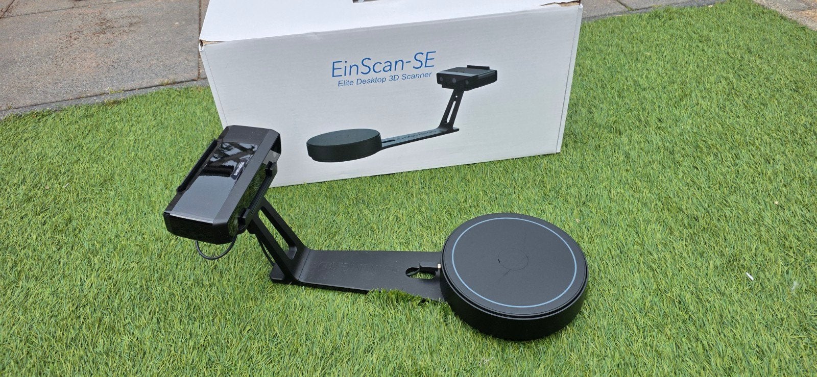 EinScan-SE desktop 3D scanner - Compleet in doos, Ophalen of Verzenden, Zo goed als nieuw
