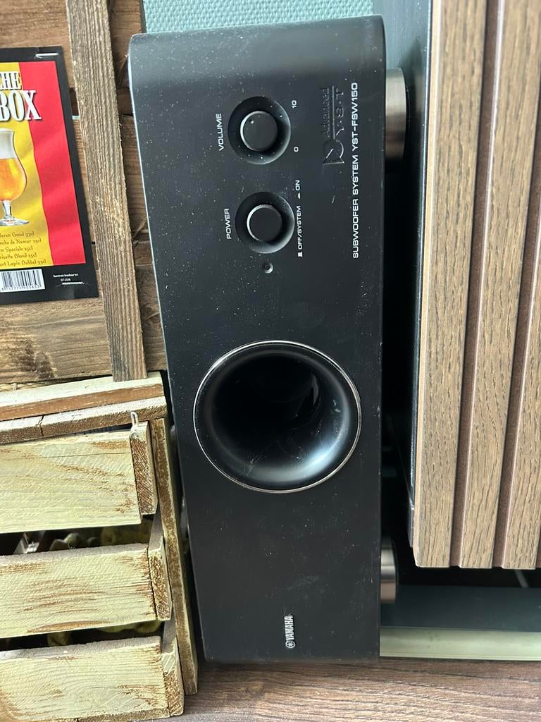 Yamaha YST-FSW150 SubWoofer, Overige merken, Subwoofer, Ophalen of Verzenden, Zo goed als nieuw