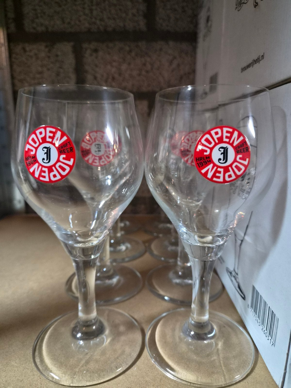 Jopen Craft Beer Glazen, Verzamelen, Ophalen of Verzenden, Nieuw, Glas of Glazen, Overige merken