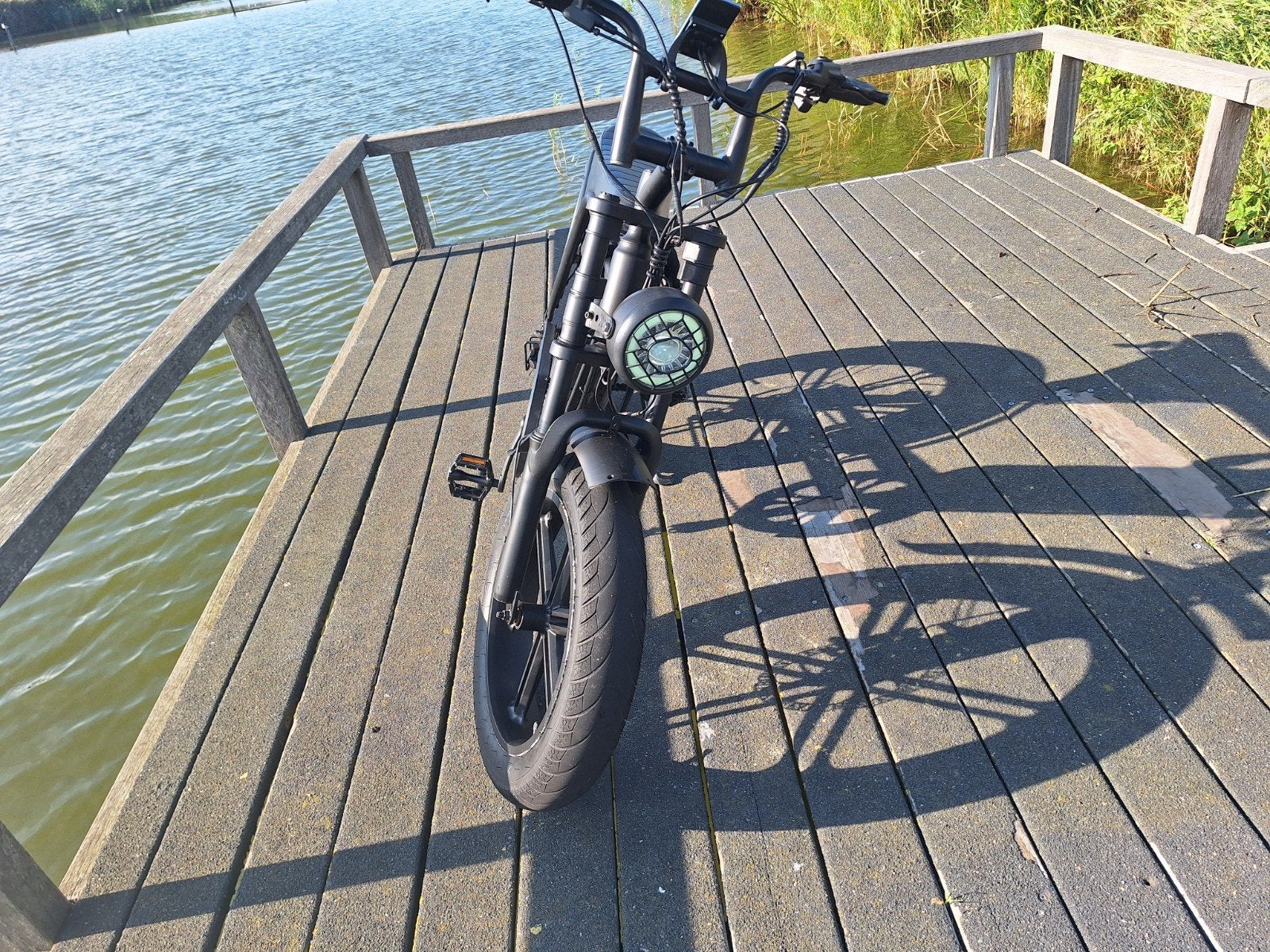 Fatbike - Geen sleutels, gashendel, opvoerbaar, alles werkt, Zo goed als nieuw, Minder dan 47 cm, 50 km per accu of meer, Ophalen