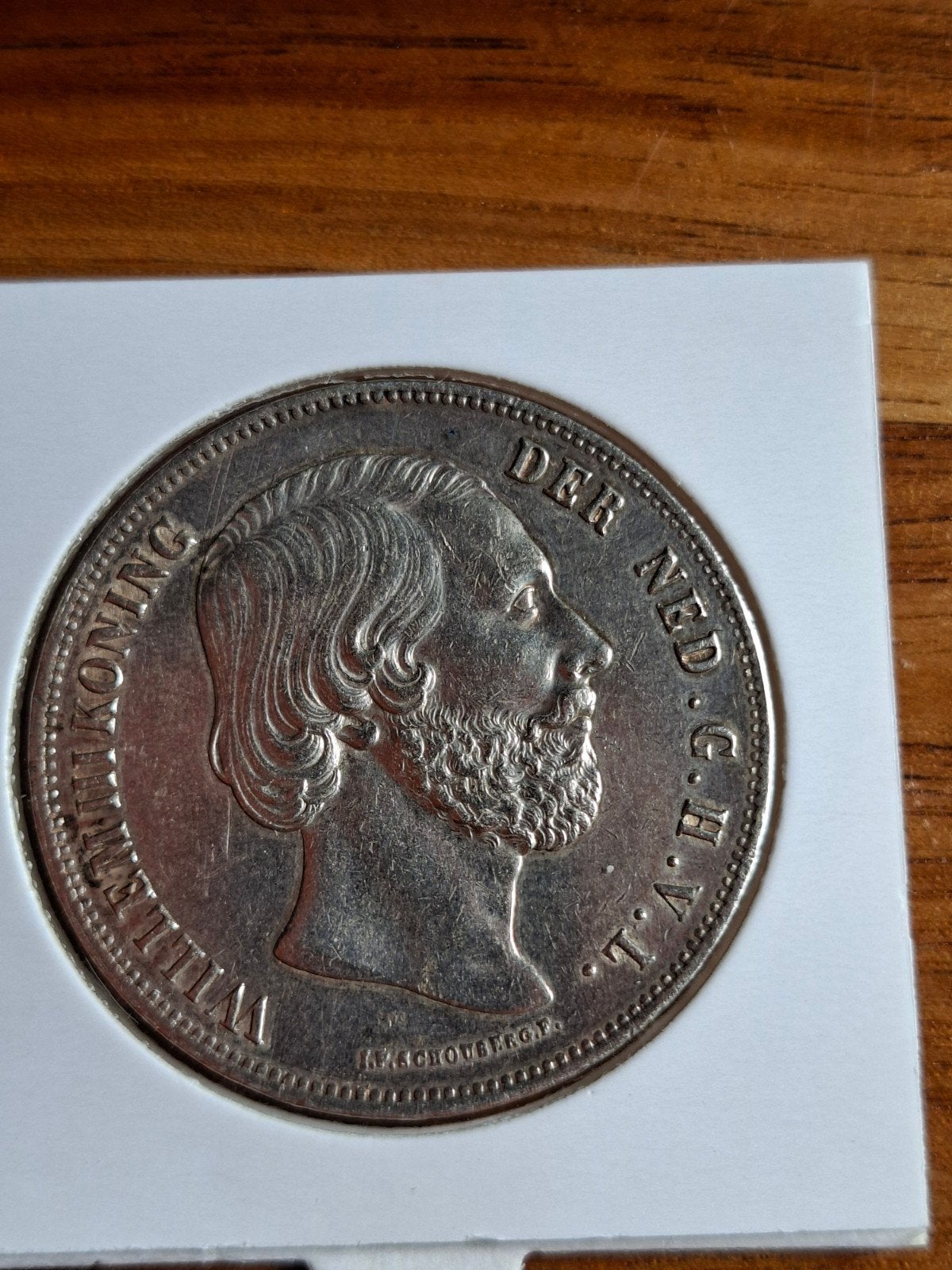 Rijksdaalder 1858 2½gulden 1858 willem 3 III, Koning Willem III, Zilver, Ophalen of Verzenden, Losse munt