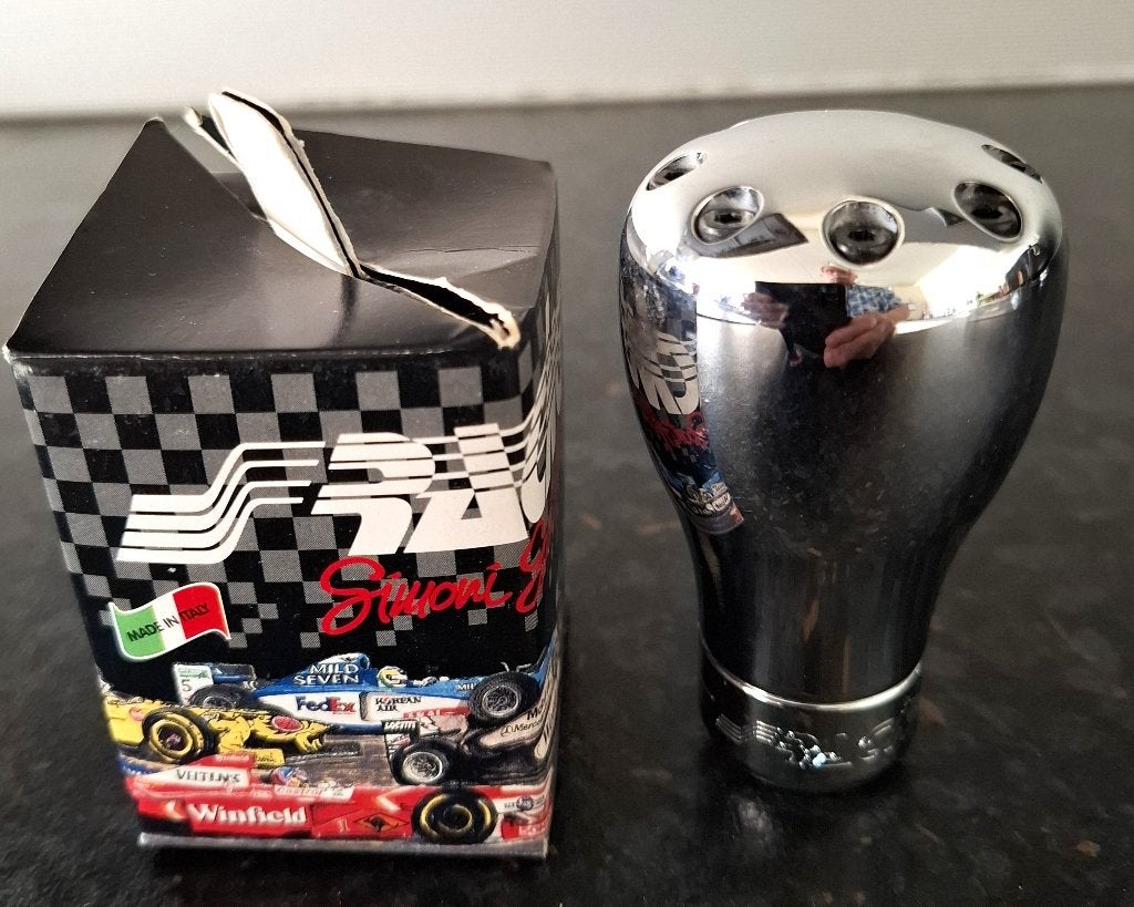 POOKKNOP RACING CHROME UNIVERSEEL, Ophalen of Verzenden, Nieuw