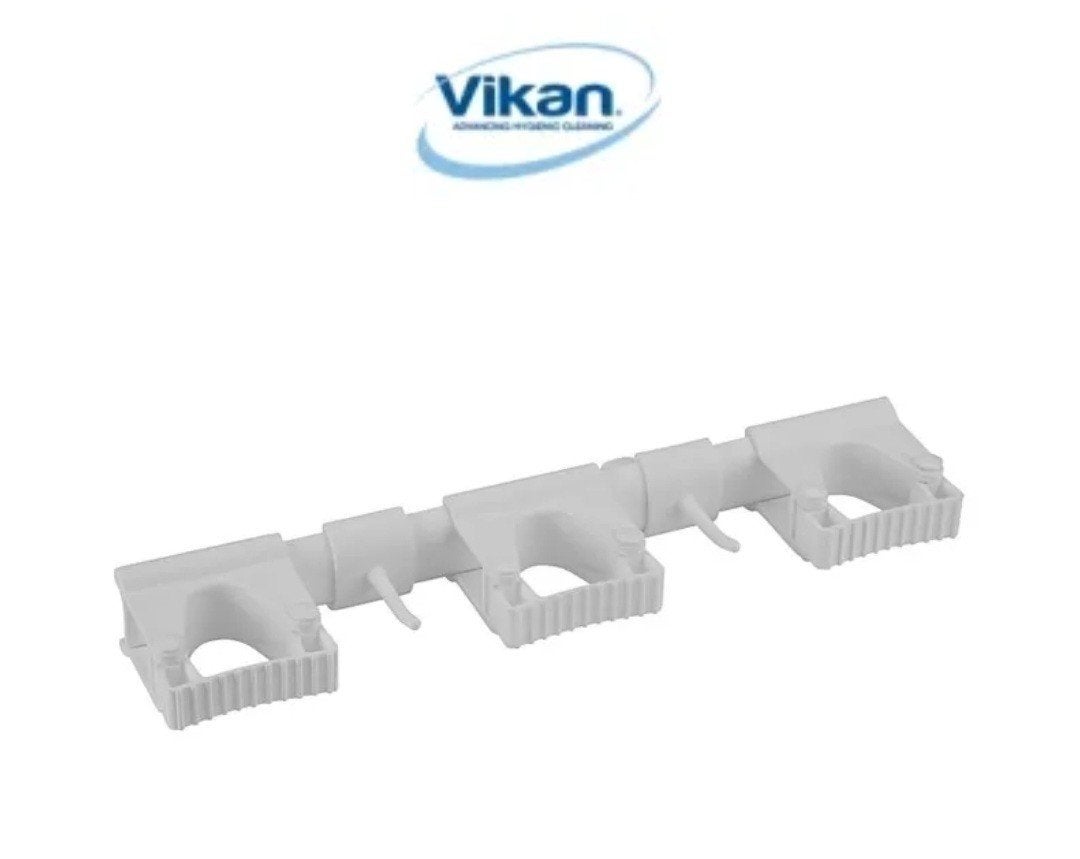 Vikan Hygiënisch Hi-Flex Ophangsysteem 2 Haken Wit (20 st.), Ophalen of Verzenden, Nieuw, Overige soorten, Vikan