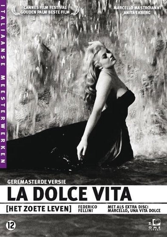 La Dolce Vita - Het zoete leven - Federico Fellini - 1960, Cd's en Dvd's, Drama, Verzenden, Nederlands, Italië