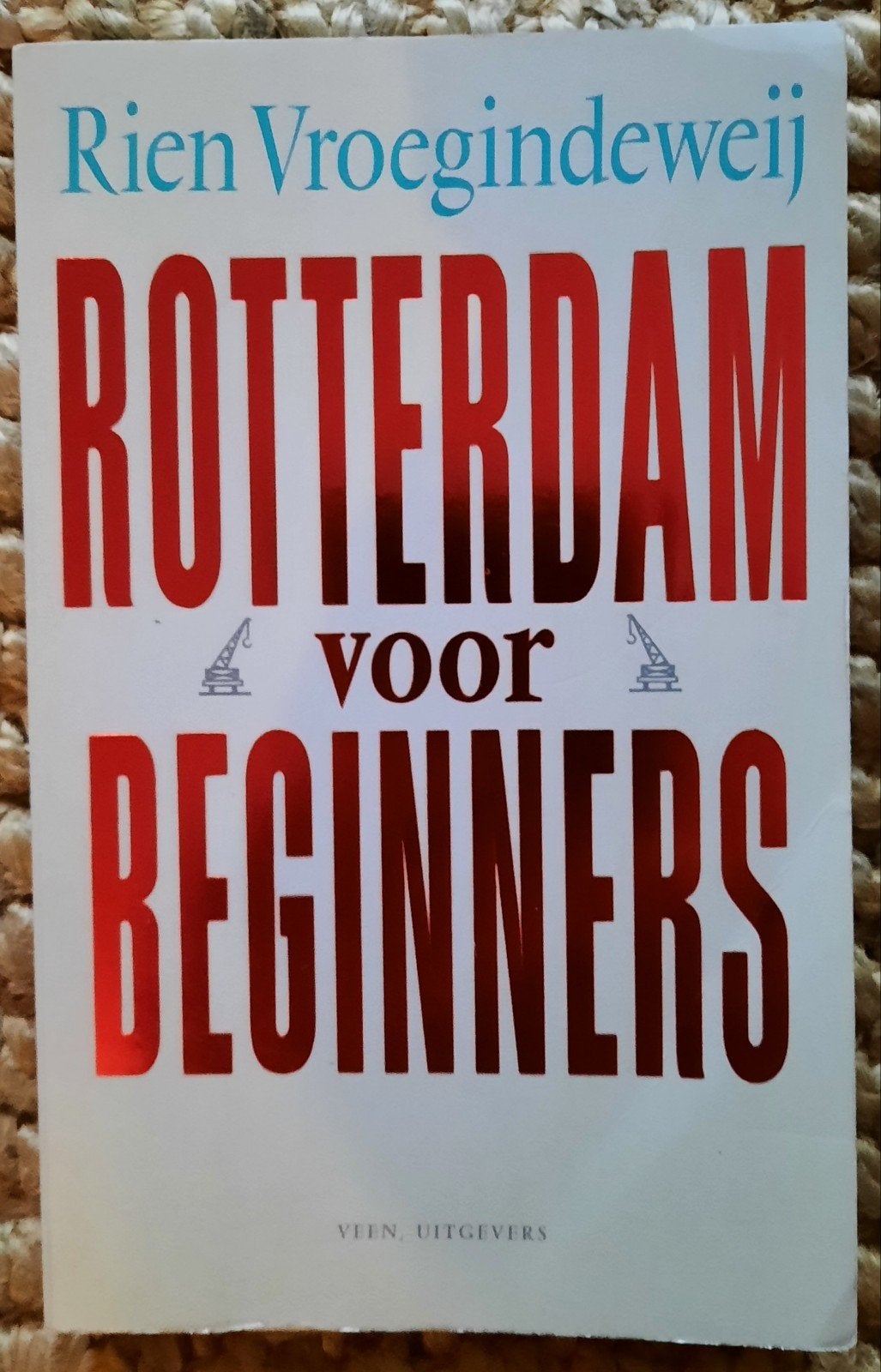 Net boekje "Rotterdam voor beginners" van Rien Vroegindeweij, Boeken, Ophalen of Verzenden, Zo goed als nieuw