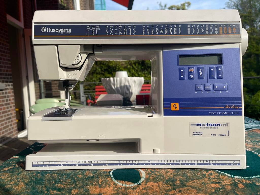 Husqvarna Sew Easy 350 Computer Naaimachine, Ophalen of Verzenden, Zo goed als nieuw, Naaimachine, Husqvarna