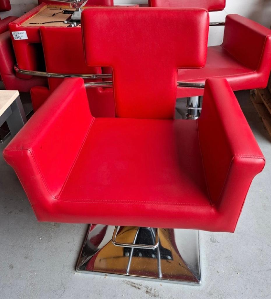 4 kapper stoelen., Ophalen of Verzenden, Zo goed als nieuw