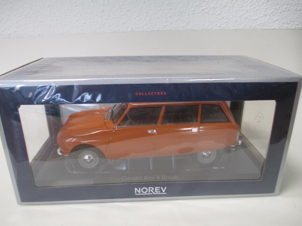 Citroen AMI 8 Break Orange Norev, Ophalen of Verzenden, Nieuw, Auto, Norev