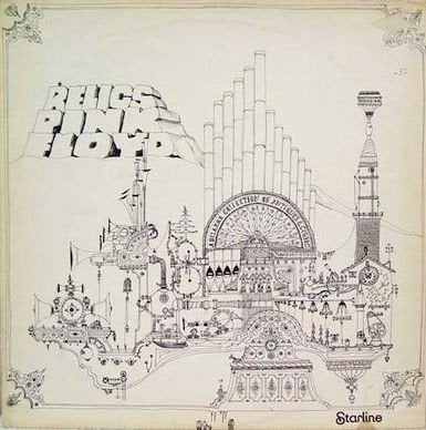 Pink Floyd LP Relics jaren 70 heruitgave op Starline label, Ophalen, LP, Gebruikt, Complilatie